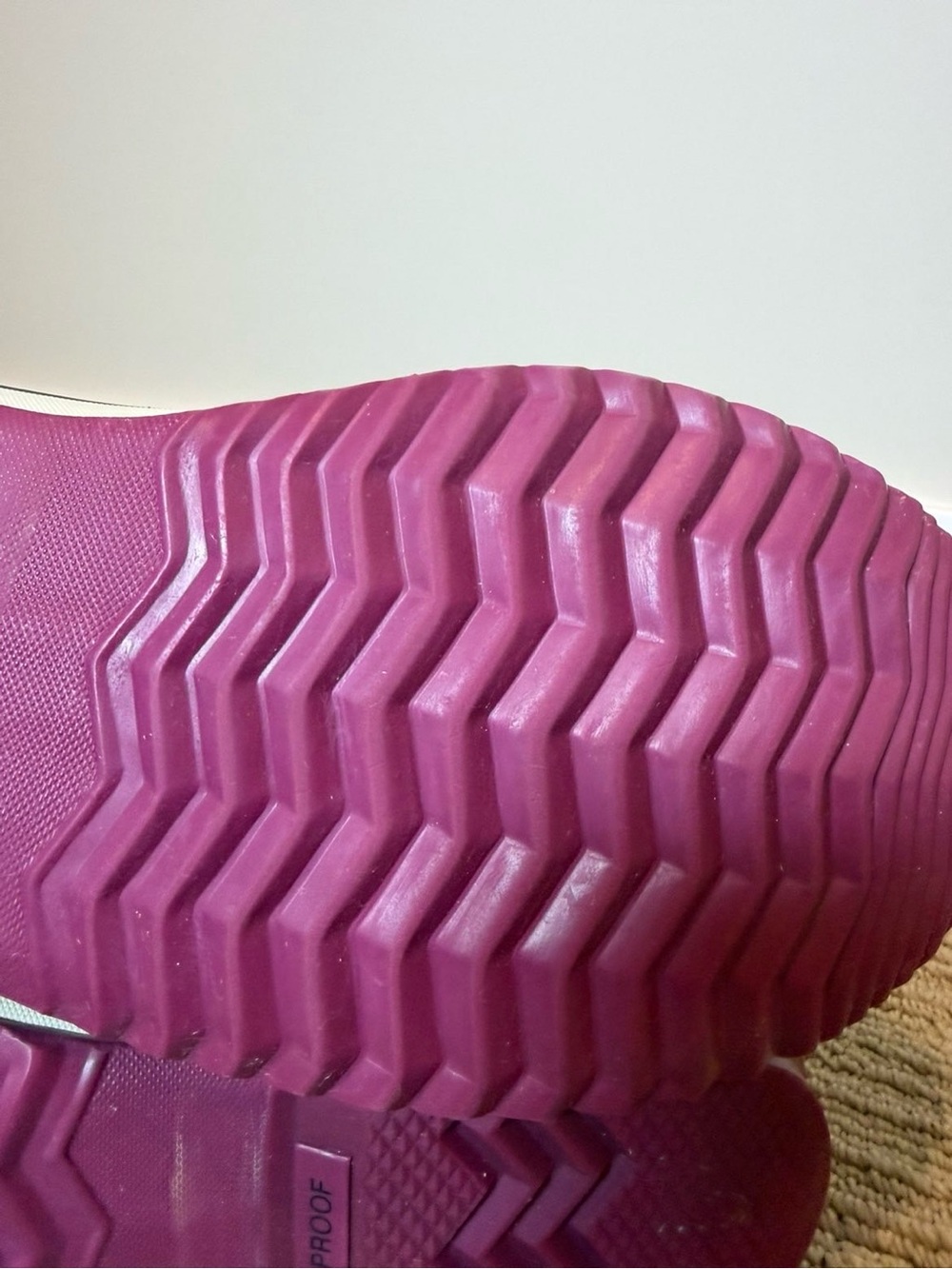 Sorel Women's Gray and Plum Joan of Arctic Insulated Winter Boots - Picture 10 of 12